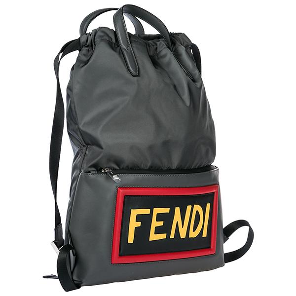 【関税送料込】FENDI スーパーコピー ロゴバックパック 7VZ034SISF05JM